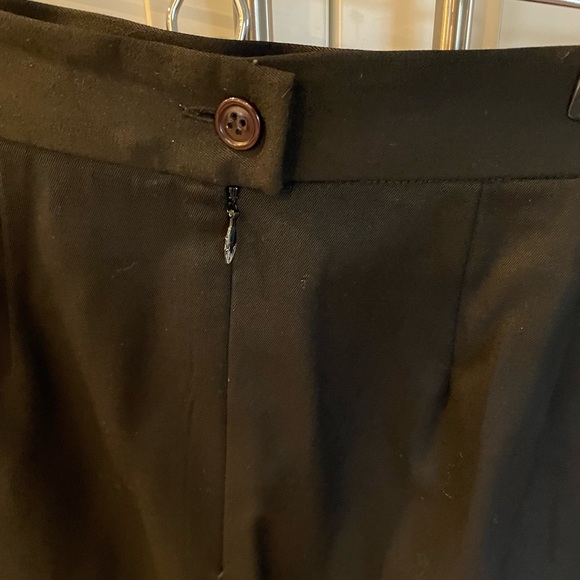 Vintage 90s Anne Klein black pencil skirt - Picture 3 of 8